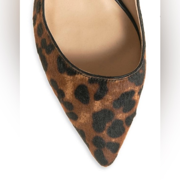 L'AGENCE 🆕 Luxury ‘Eloise II’ Leopard Print Calf Hair Pumps. Size 9.5. 🔥 - Picture 4 of 5